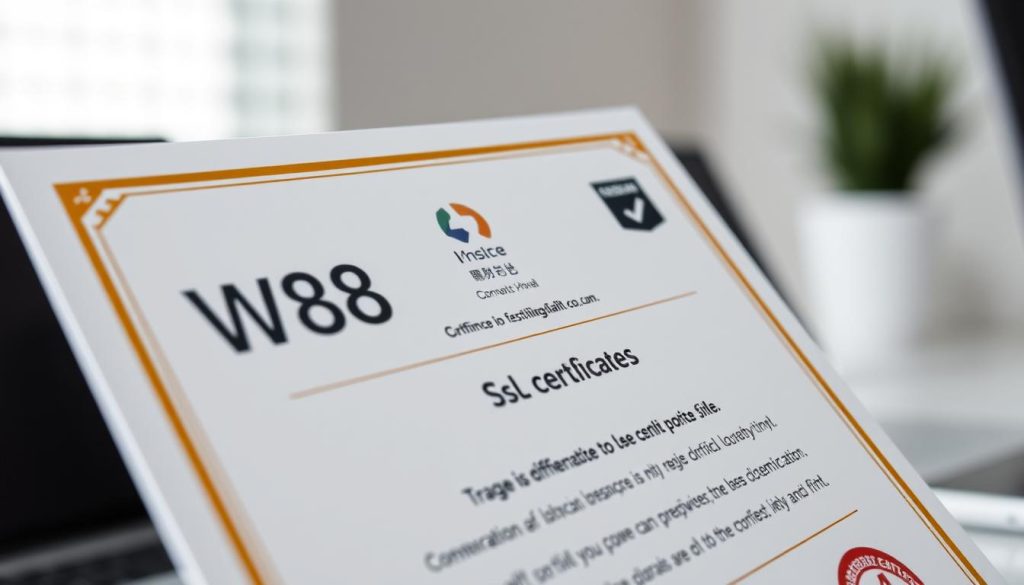 ตรวจสอบ SSL Certificate W88