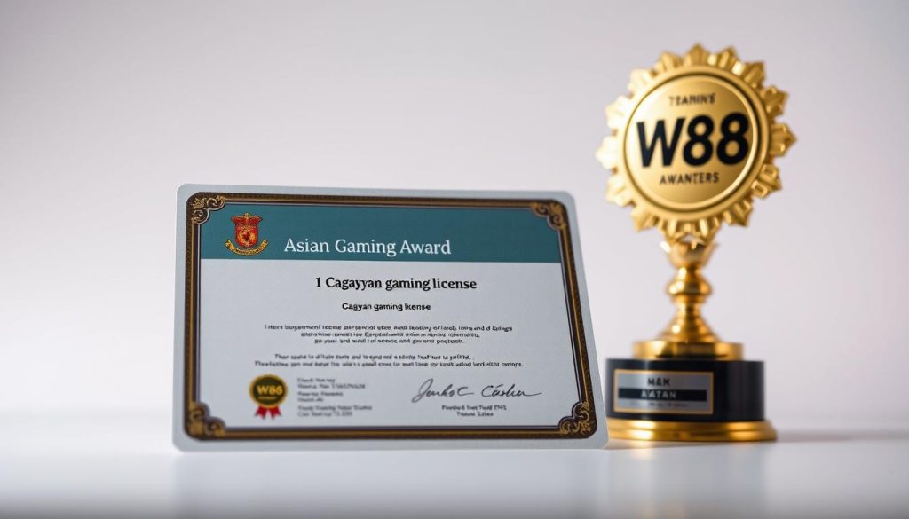 ใบอนุญาต Cagayan และรางวัล Asian Gaming Award