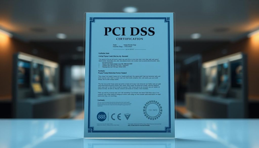 ใบอนุญาตถูกต้องและระบบความปลอดภัย PCI DSS