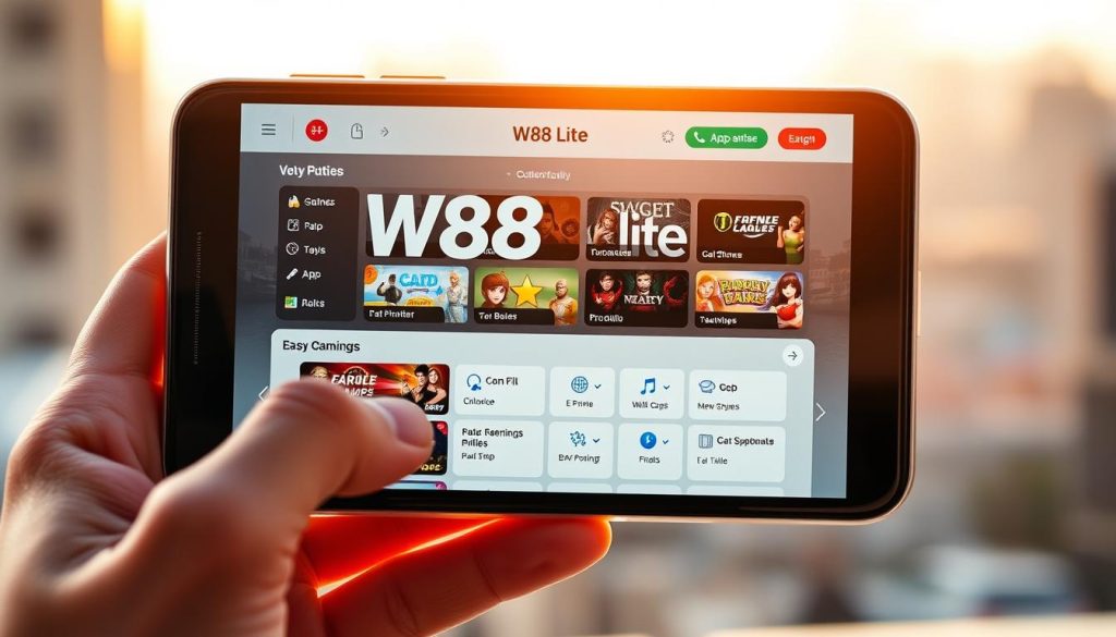 สมัครสมาชิก W88 บนมือถือ